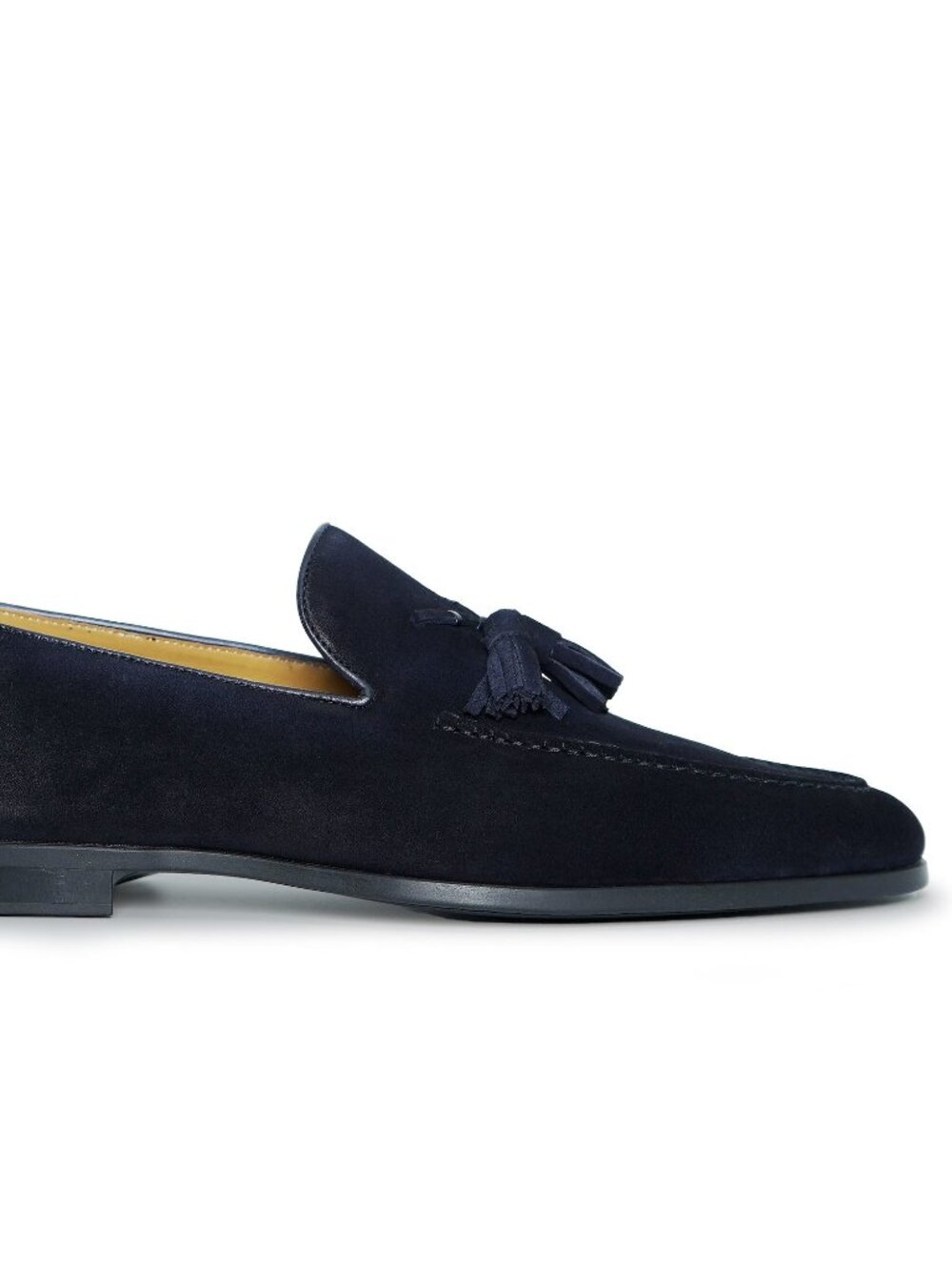 Magnanni Navy Suede Loafers 12M